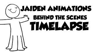 JaidenAnimations  Behind the Scenes Timelapse [upl. by Deibel]