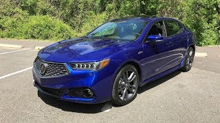 2018 Acura TLX ASpec SHAWD – Redline Review [upl. by Nedearb329]