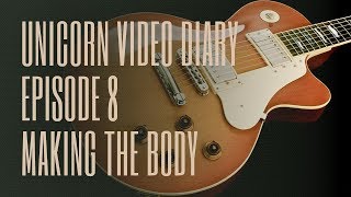 Ruokangas Guitars Video Diary Episode 8  Body Building [upl. by Keppel577]