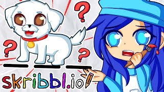 GUESS THE 3LETTER WORD Challenge in Skribblio [upl. by Kirat75]