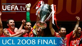 Manchester United v Chelsea 2008 UEFA Champions League final highlights [upl. by Shedd362]