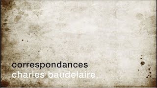 La minute de poésie  Correspondances Charles Baudelaire [upl. by Macswan605]