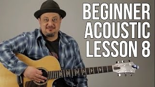 Beginner Acoustic Guitar Lesson 8  The D minor Chord [upl. by Martinelli409]