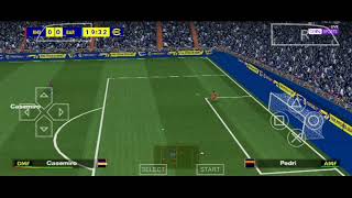 PES 2022 PPSSPP  Android Mobile Gameplay [upl. by Allemap]