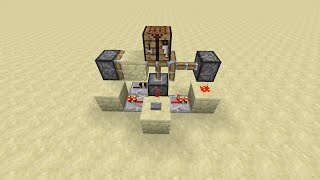 Minecraft Tutorial Compact and fast floor block swapper [upl. by Fantasia932]