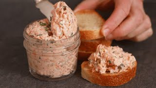 Salmon pate Best First Fish Dish [upl. by Notaes313]