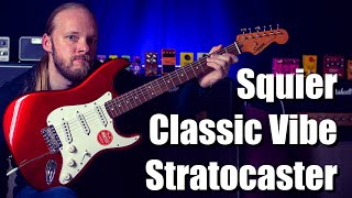 Squier Classic Vibe Stratocaster Good Looking AND Affordable Strat [upl. by Michella289]