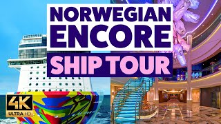 Norwegian Encore Cruise Ship Tour and Review [upl. by Drauode]