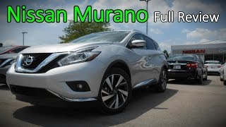 2016 Nissan Murano Full Review  S SV SL Platinum amp Hybrid [upl. by Ahsinyt603]