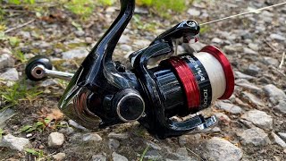 Shimano Sienna 1000 Fishing Review [upl. by Joelie683]