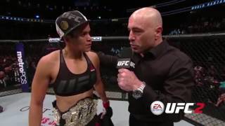 UFC 207 Amanda Nunes Octagon Interview [upl. by Mort]