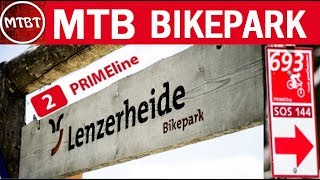 MTB bikepark Lenzerheide downhill freeride trails Enduro Pista Rossa  Switzerland PRIMEline  MTBT [upl. by Reseda]