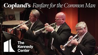 Copland Fanfare for the Common Man  National Symphony Orchestra [upl. by Ahsinrev]