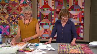 The Quilt Show Trailer 2303  Kathy Doughty Alex Anderson [upl. by Rosanne893]