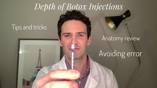 Injectors Anatomy botox depth around the face [upl. by Macdonald]