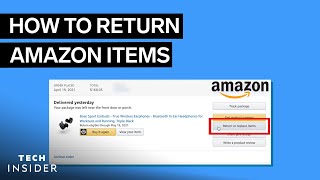 How To Return Amazon Items [upl. by Hubey]