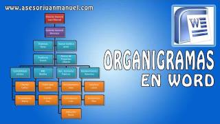 💯😲 Tutorial de Word  Crear un Organigrama  SmartArt  Asesor Juan Manuel [upl. by Lyn]