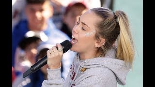 Miley Cyrus Performs The Climb at March for Our Lives [upl. by Natie]