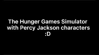 The Hunger Games Simulator by brantsteelenet [upl. by Orvan]