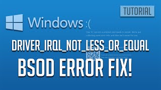 FIX Windows 10 Driver IRQL NOT LESS OR EQUAL NDISSys Blue Screen and Windows 11 2025 [upl. by Greg]