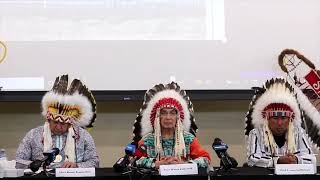 Maskwacis Chiefs press conference [upl. by Ytteb301]