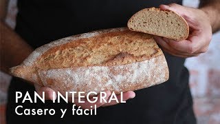 Pan integral casero  Fácil y rico [upl. by Akinej]