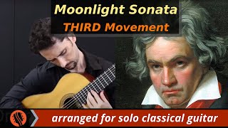 Beethoven  Moonlight Sonata 3rd Movement arr Emre Sabuncuoglu [upl. by Burtie]