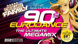 90s Eurodance  The Ultimate Megamix 2021 Edition [upl. by Nomahs544]