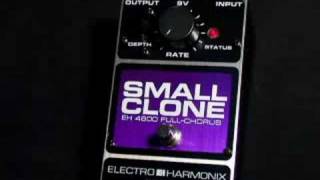 Electro Harmonix Small Clone Chorus Pedal [upl. by Margery]