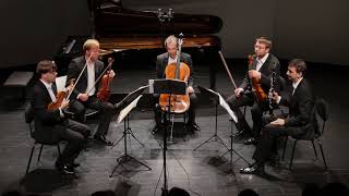 The Zemlinsky Quartet and jan Mach play Brahms Clarinet quintet [upl. by Llerrut]