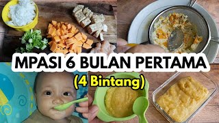 Resep MPASI 6 Bulan Pertama  MPASI Anti GTM [upl. by Annoif16]