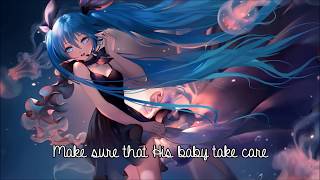 Nightcore  Hey Mama  Lyrics [upl. by Ocirled266]