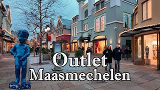 The Designer Outlet From Belgium Maasmechelen Village  Christmas [upl. by Aicenav]