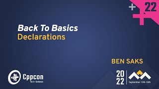 Back to Basics RAII in C  Andre Kostur  CppCon 2022 [upl. by Ennovyahs]