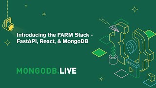 Introducing the FARM Stack  FastAPI React amp MongoDB [upl. by Nahem575]