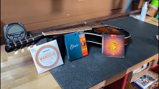 How to Change Mandolin Strings amp More [upl. by Nyasuh]