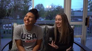 Welcome to 20 questions with Paige Bueckers and Azzi Fudd [upl. by Gunner631]