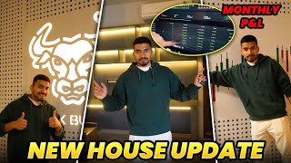 Vlog 5 New House Update amp Office Tour  My Monthly Trading PampL [upl. by Webb178]