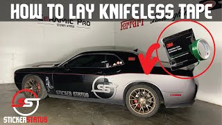 HOW TO USE 3M KNIFELESS TAPE Quick Tutorial [upl. by Dnomyaw]