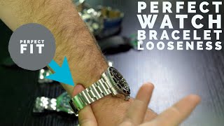 How Loose Should a Watch Bracelet be Worn [upl. by Inanak385]