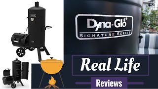 DynaGlo Signature Series Smoker Real Life Reviews [upl. by Bledsoe405]