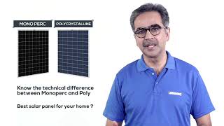 Difference Between Mono PERC and Poly Crystalline Solar Panels  Luminous [upl. by Munro]