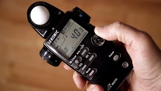 Learning how to use your Light Meter for film photography [upl. by Dira]