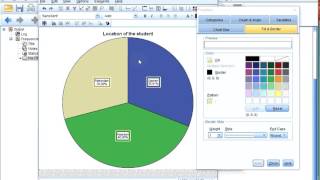 SPSS  Pie chart via Frequencies [upl. by Perot]