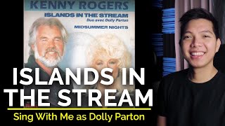 Islands In The Stream Male Part Only  Karaoke  Dolly Parton ft Kenny Rogers [upl. by Flannery]