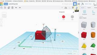 Tinkercad 5 subtracting shapescreating holes [upl. by Trevah857]