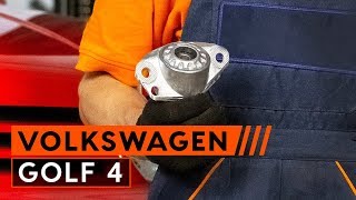 Wie VW GOLF 4 Domlager wechseln TUTORIAL AUTODOC [upl. by Talie]