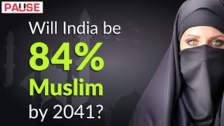 Will India be 84 Muslim by 2041  Factly [upl. by Zap824]