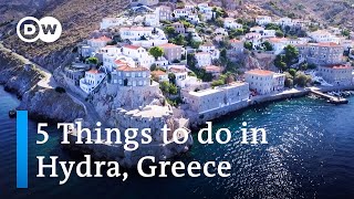 5 Things to do on the Island of Hydra Greece [upl. by Saville]