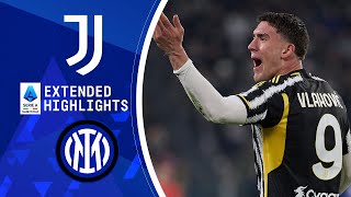 Juventus vs Internazionale Extended Highlights  Serie A  CBS Sports Golazo [upl. by Annadiana]